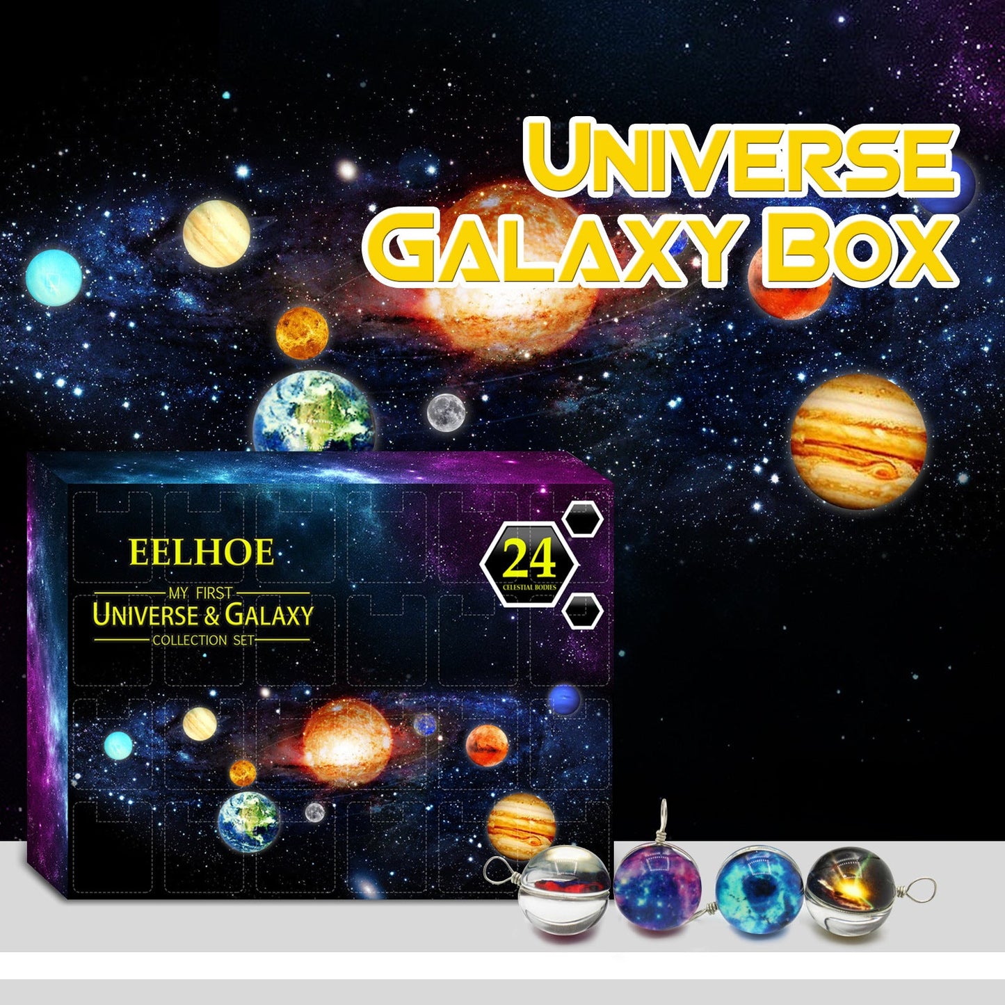 Last 24 Days Christmas Gift Planet Blind Box