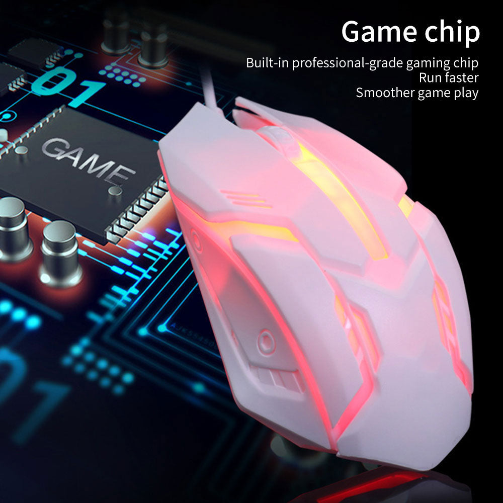 Souris filaire avec rétroéclairage coloré
