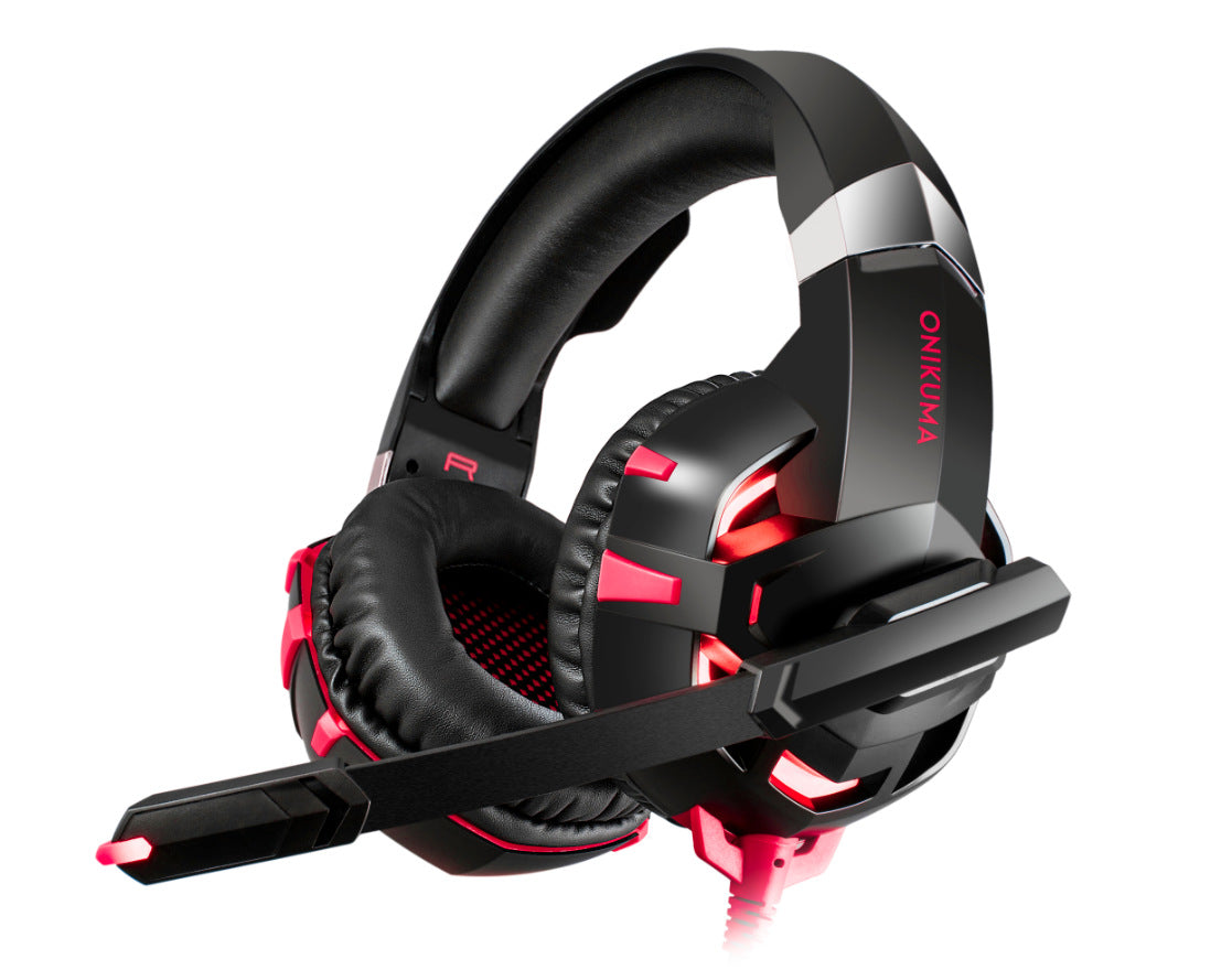 Casque de jeu K2PRO casque filaire lumineux pour ordinateur PS4