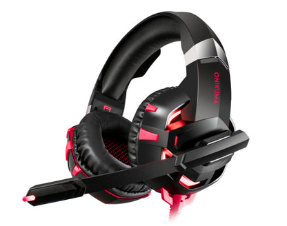 Casque de jeu K2PRO casque filaire lumineux pour ordinateur PS4