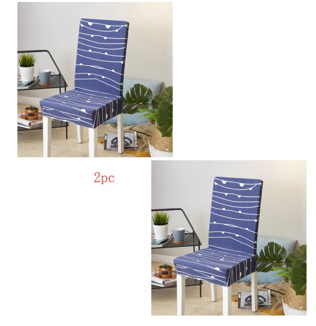 Funda de silla para el hogar, funda de silla de hotel, funda de silla para paquete, funda de silla elástica siamesa, funda de silla de oficina para ordenador