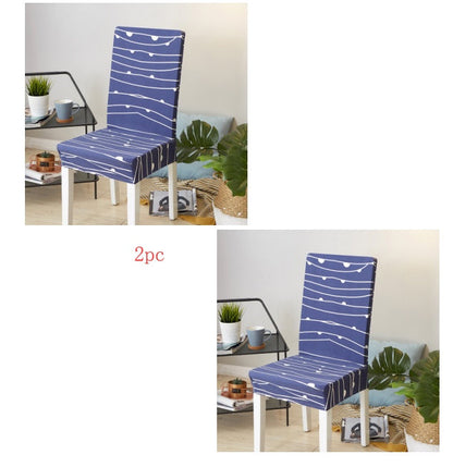 Funda de silla para el hogar, funda de silla de hotel, funda de silla para paquete, funda de silla elástica siamesa, funda de silla de oficina para ordenador