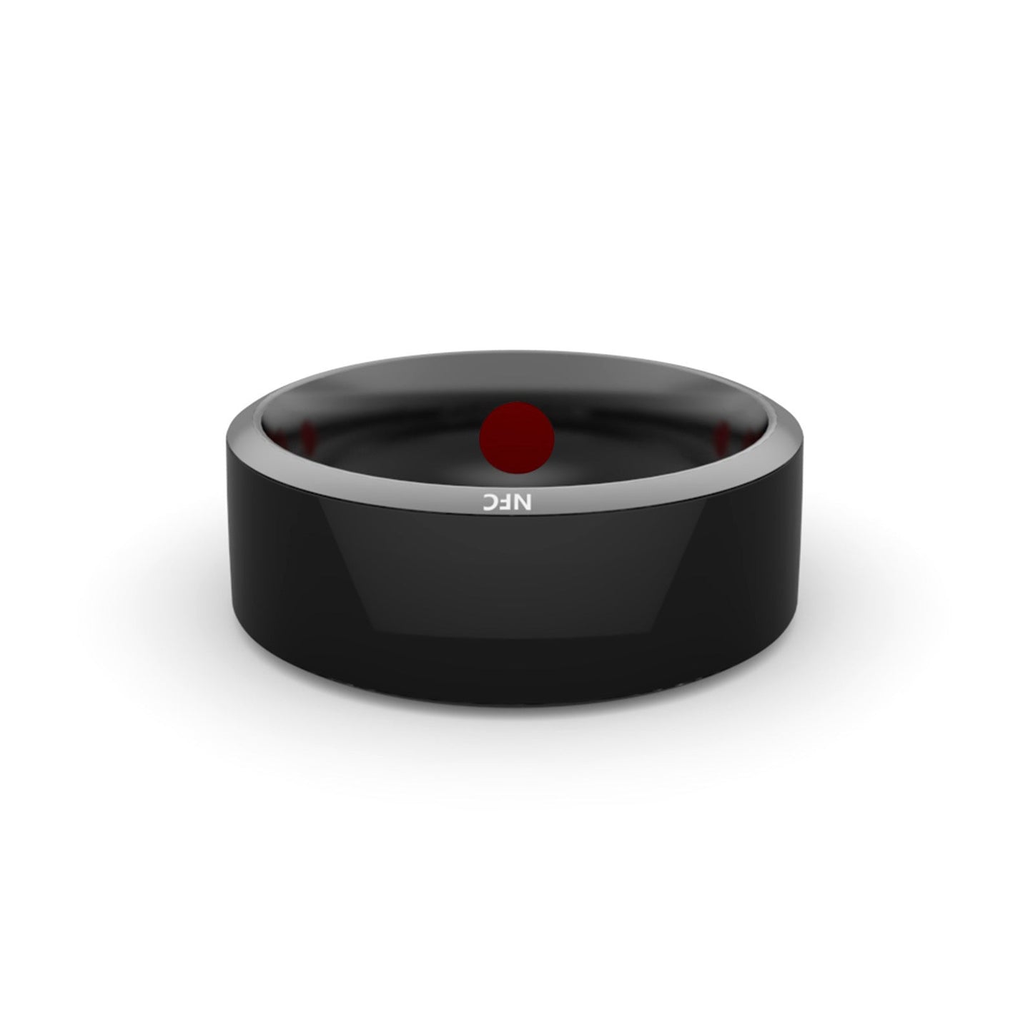 Anillo Inteligente Dispositivo Portátil Multifuncional Negro Alta Tecnología