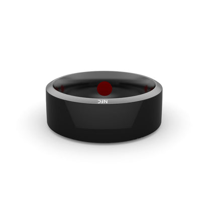 Anillo Inteligente Dispositivo Portátil Multifuncional Negro Alta Tecnología