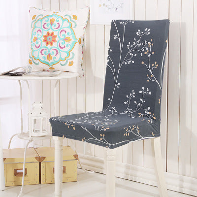 Funda de silla para el hogar, funda de silla de hotel, funda de silla para paquete, funda de silla elástica siamesa, funda de silla de oficina para ordenador