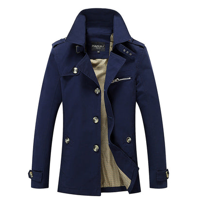 Blouson coupe-vent lavé homme printemps Mode coréenne veste homme Vêtements homme