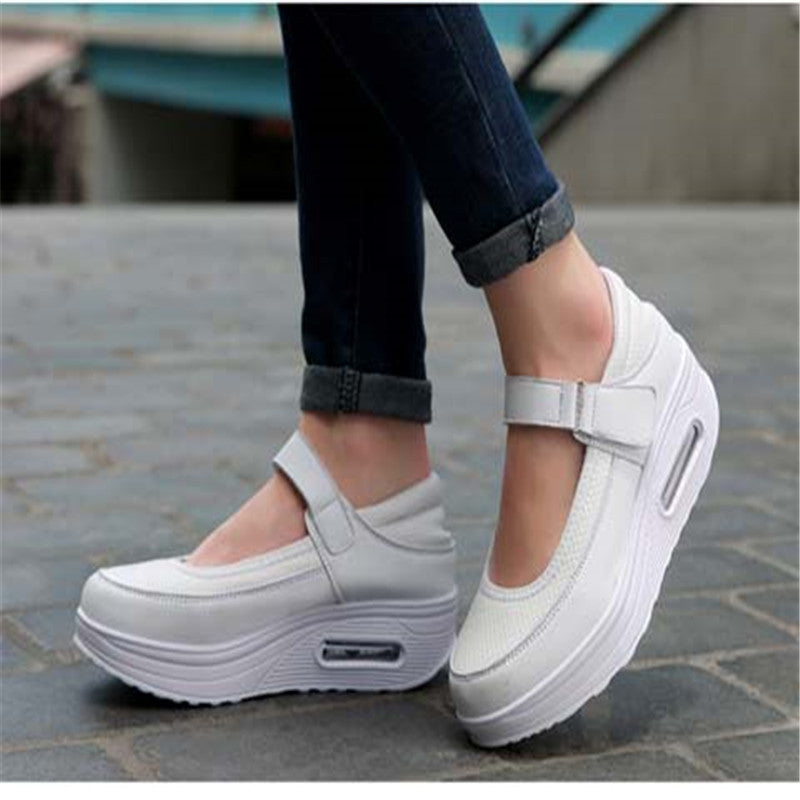 Zapatos de plataforma con suela blanda