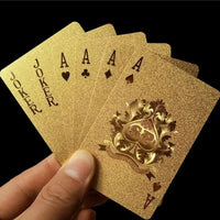 24K Gold Foil Playing Cards | Luxury Poker Deck for Parties and Gifts