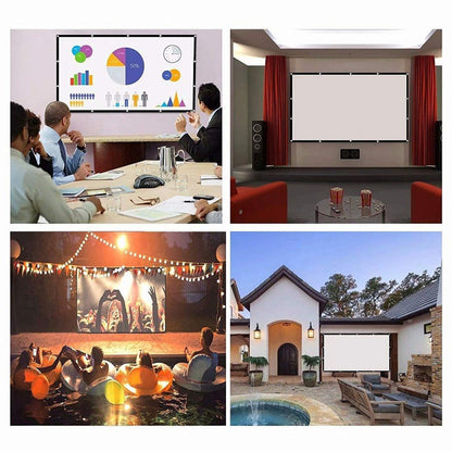 Shadow Screen 120" ALR Fixed Frame Projector Screen — Slate Grey High-Contrast Ambient Light Rejecting Surface for Home Theater | SHADOW-SCREEN-ALR-12