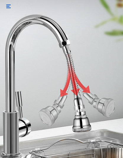 Stainless Steel Universal Joint Faucet Extender
