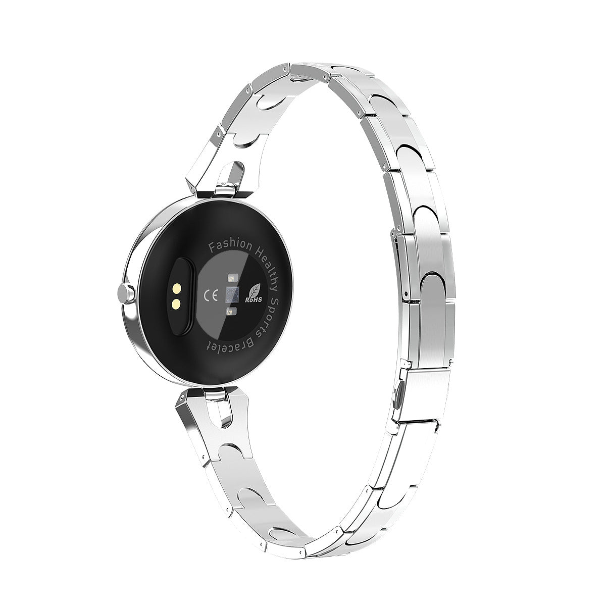 Montre intelligente de mode pour femmes Dispositif portable étanche Moniteur de fréquence cardiaque Montre intelligente de sport pour femmes Mesdames