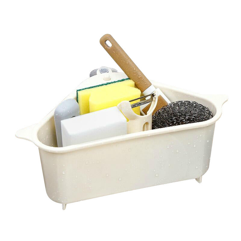 Sink Corner Sponge & Soap Drain Rack