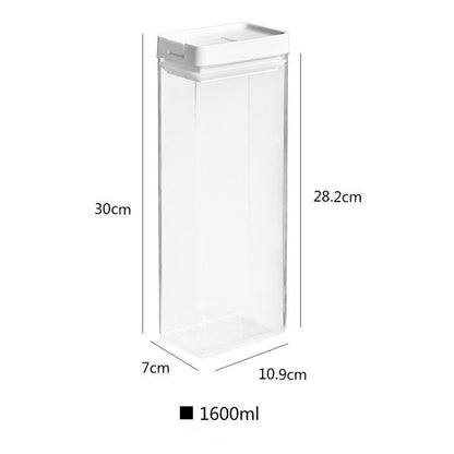 Boîte de rangement scellée pour aliments de cuisine, en plastique, grande capacité, résistante à l'humidité, réservoir de stockage de céréales, boîte à cargaison sèche