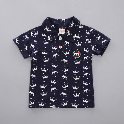 Half-sleeve suit shirt