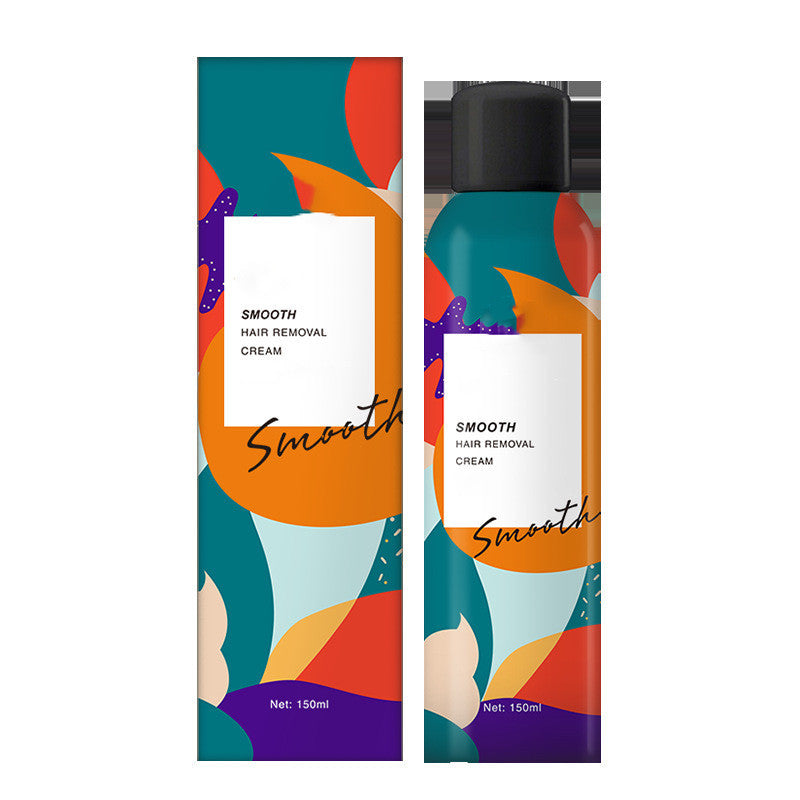 Hair Removal Spray Mousse – Fast & Gentle Full Body Depilatory