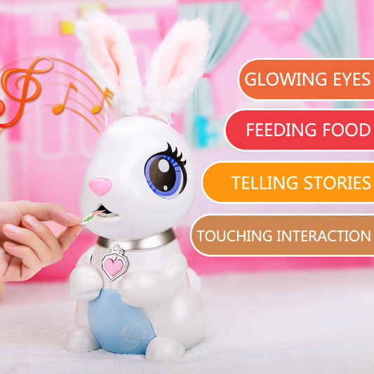 Lapin gourmand jouet électrique intelligent