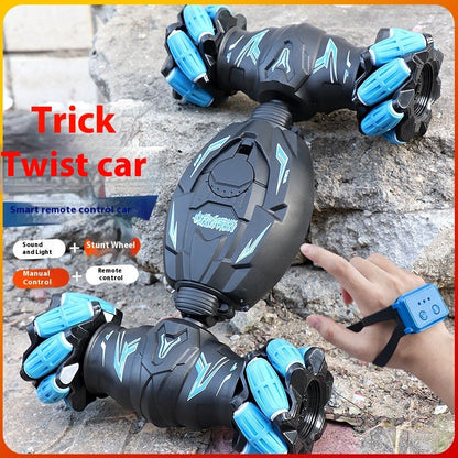 Gesture Sensing Remote Control Car Stunt Twist Car Four-wheel Drive Off-road Vehicle