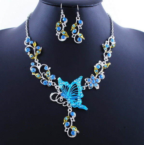 Dielian Flower Necklace Jewelry