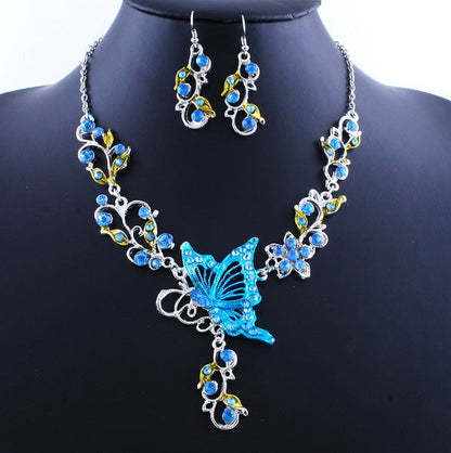 Dielian Flower Necklace Jewelry