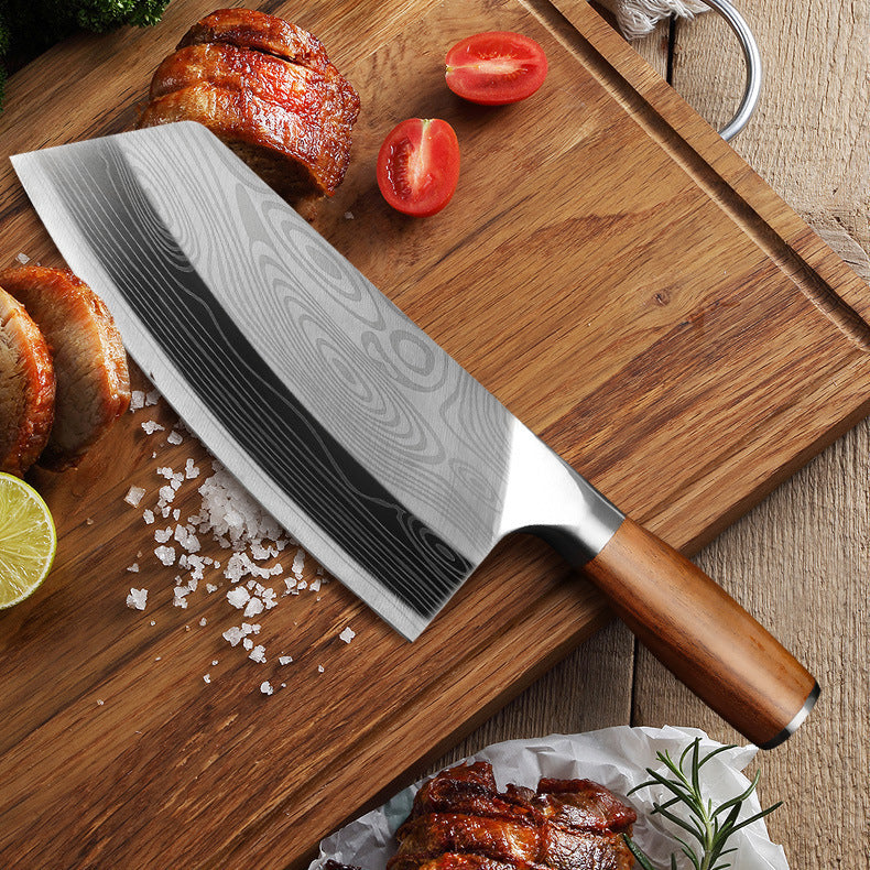 Cuchillo de cocina de acero inoxidable para cocina