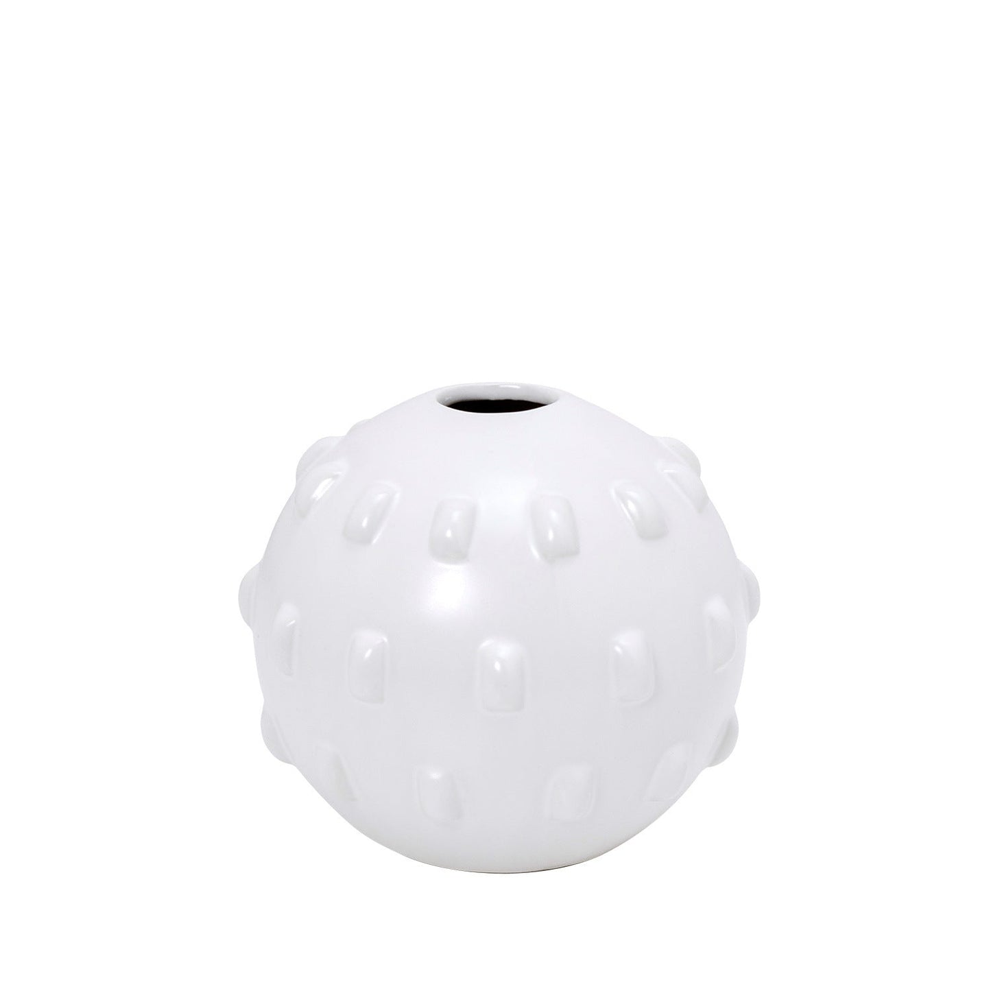 Planet Ornaments Ceramic Vases Home Living Room Electroplating Matte Round