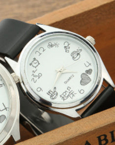 Simple And Casual Eating And Drinking Quartz Watch