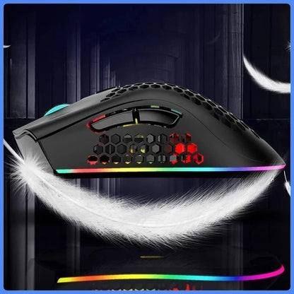 BM600 Hybrid Wireless RGB Gamer Mouse
