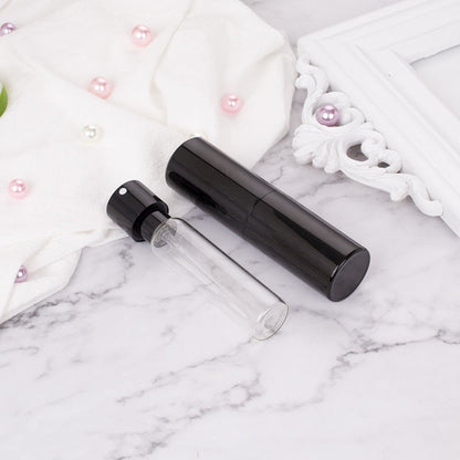 In Stock Wholesale Perfume Sub-bottles 20ML Rotating Bottle Glass Liner Removable Nozzle