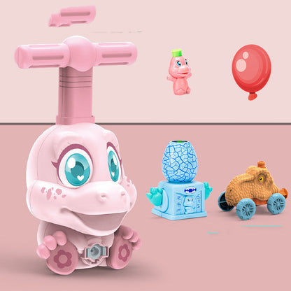 Voiture à billes à inertie pour enfants, jouet d'expérimentation scientifique, puzzle amusant, voiture à inertie, cadeau pour enfants, jouets dinosaures