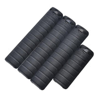 4 piezas/set Cubiertas de riel KAC de nailon