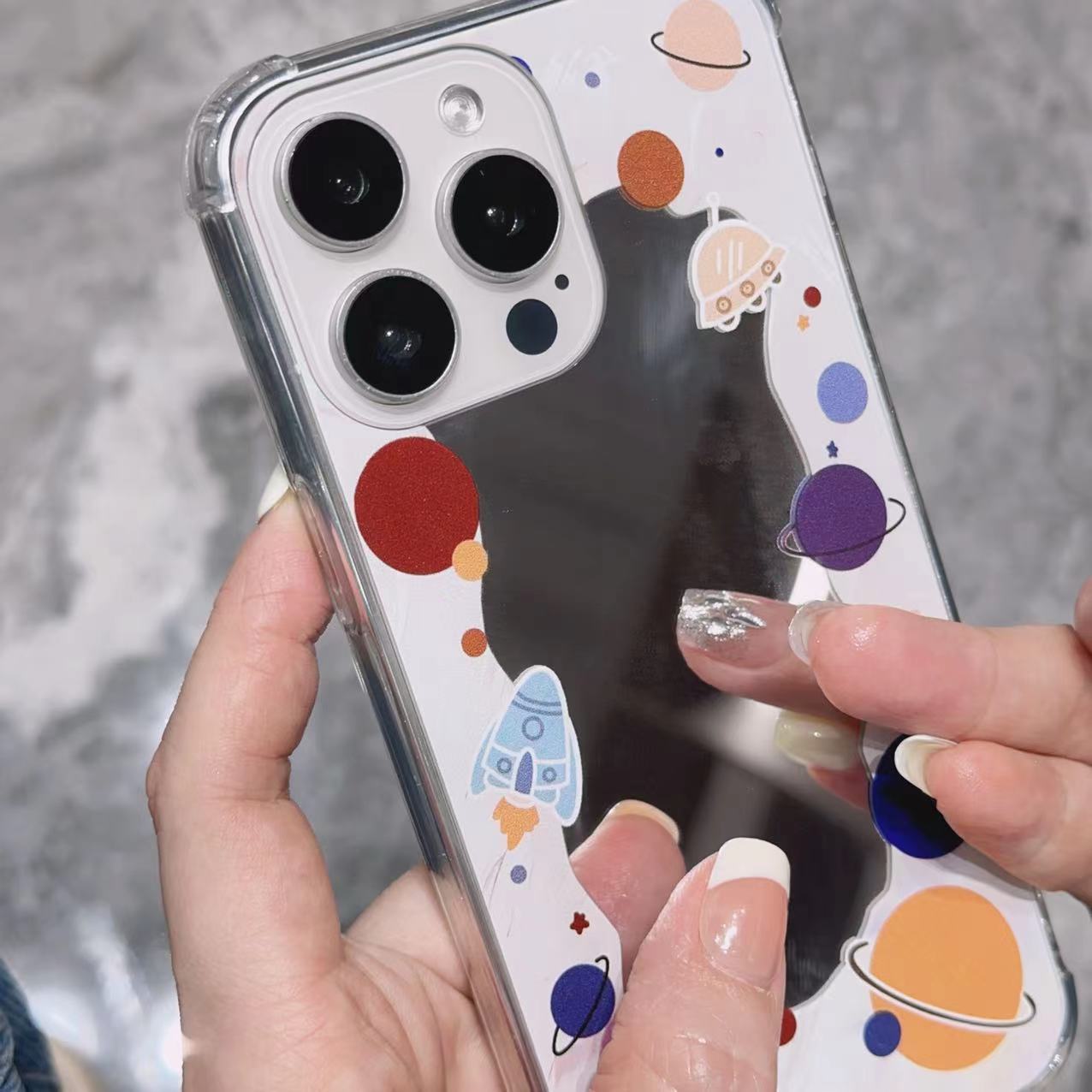 Mirror Finish TPU iPhone Case