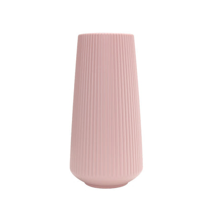 Simple plastic vase