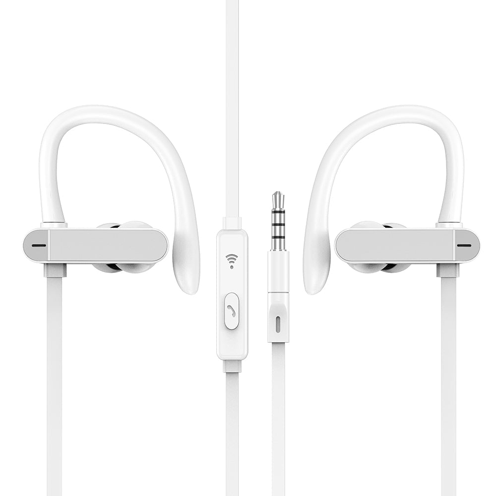 Compatible avec les écouteurs PTM TS27 Sport Running Anti-chute Oreillette Casque stéréo avec micro pour téléphone Xiaomi universel