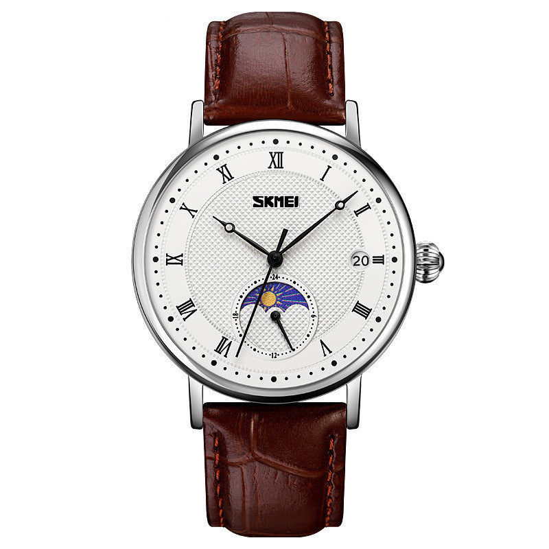Men's Watch Quartz Watch Waterproof Belt
