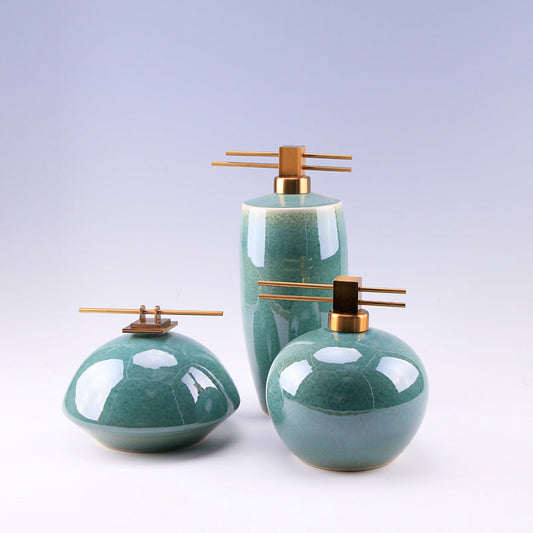 Ornements de céramique pour mobilier