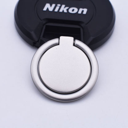 Anillo de sujeción redondo mate para teléfono