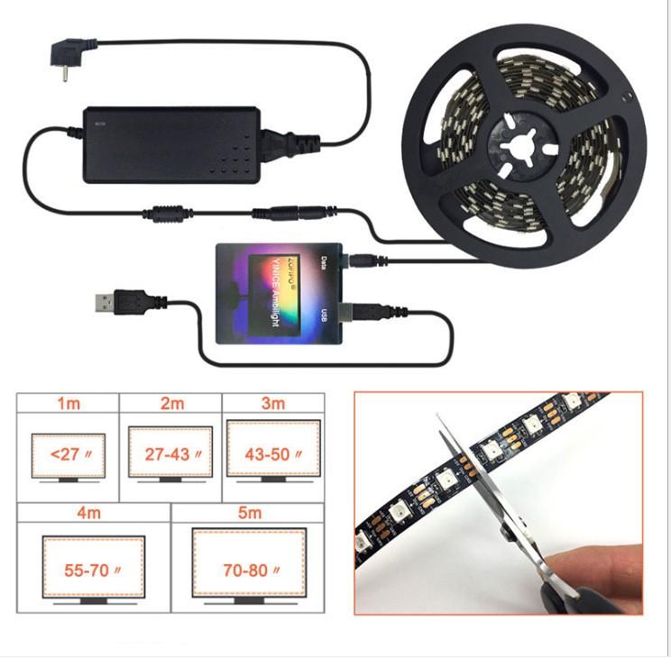 Lumière d'ambiance de fond pour streamer Symphony
