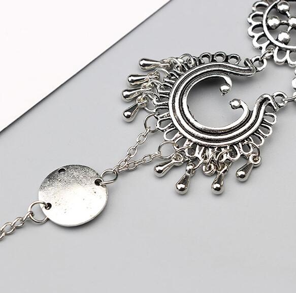 Bohemian Jewelry Antique Silver