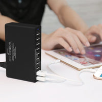 Chargeur de bureau USB pour téléphone portable Android 10