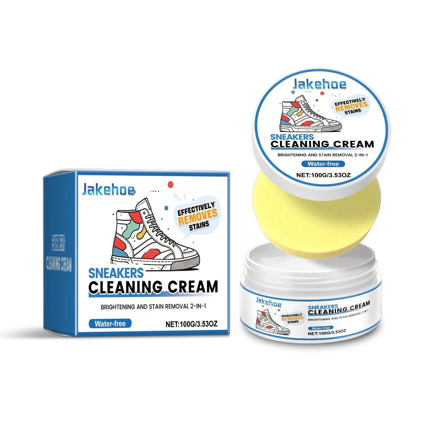 Crème nettoyante pour baskets