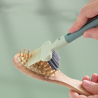 Plastic Hair Airbag Comb Cleaning Artifact