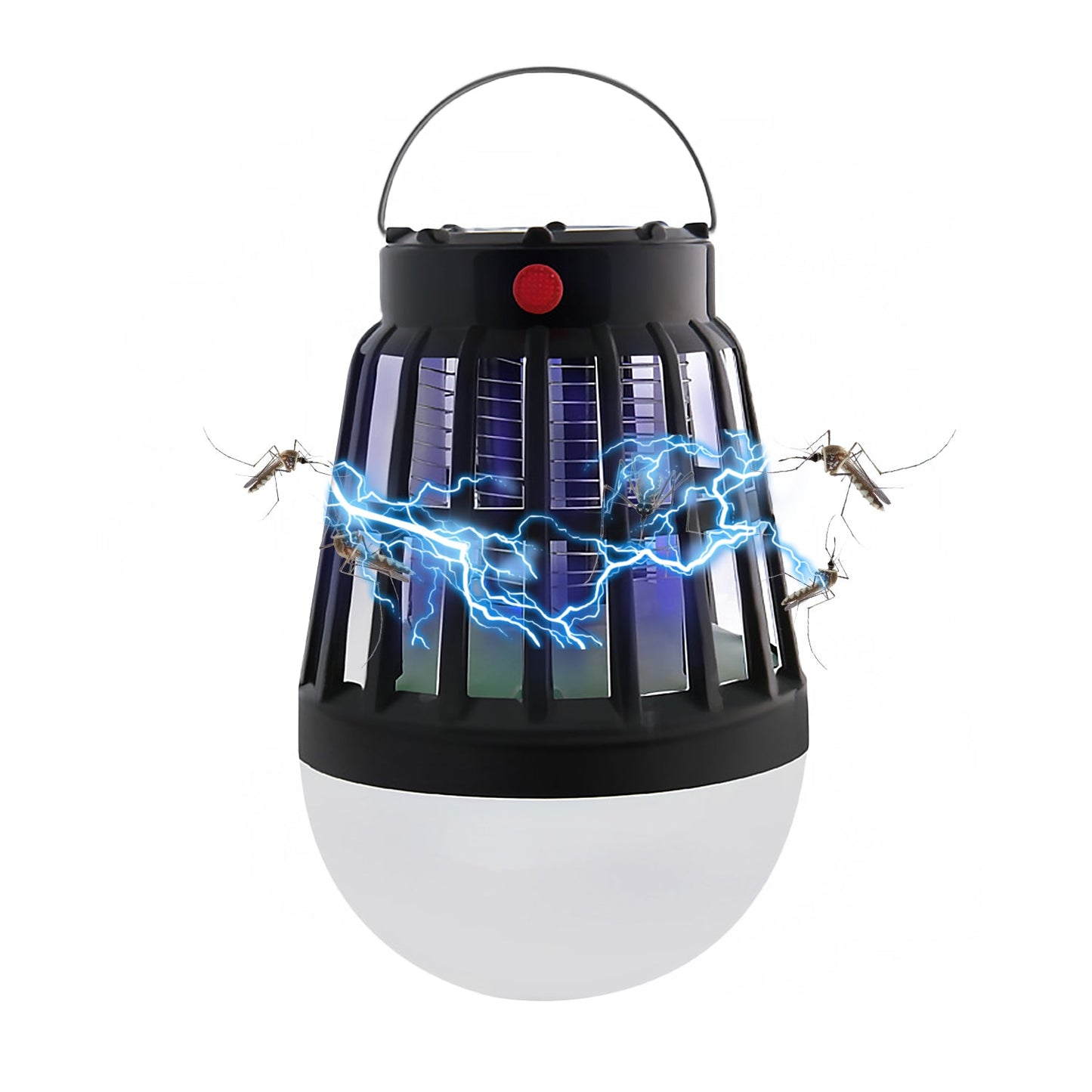 Lampe solaire électrocuteuse