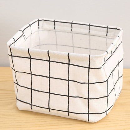 Table top storage basket