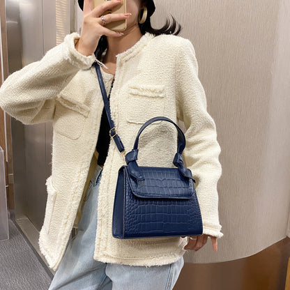 Small square bag retro armpit bag women''s bag