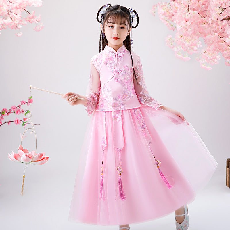 Traje de falda Tang
