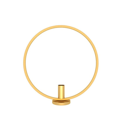 Round simple round square table