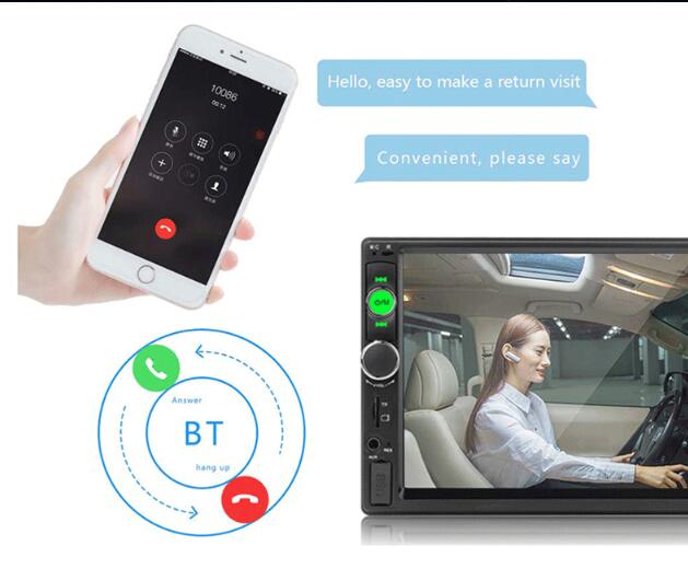 Monitor de coche MP5 Bluetooth con música