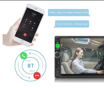 Monitor de coche MP5 Bluetooth con música
