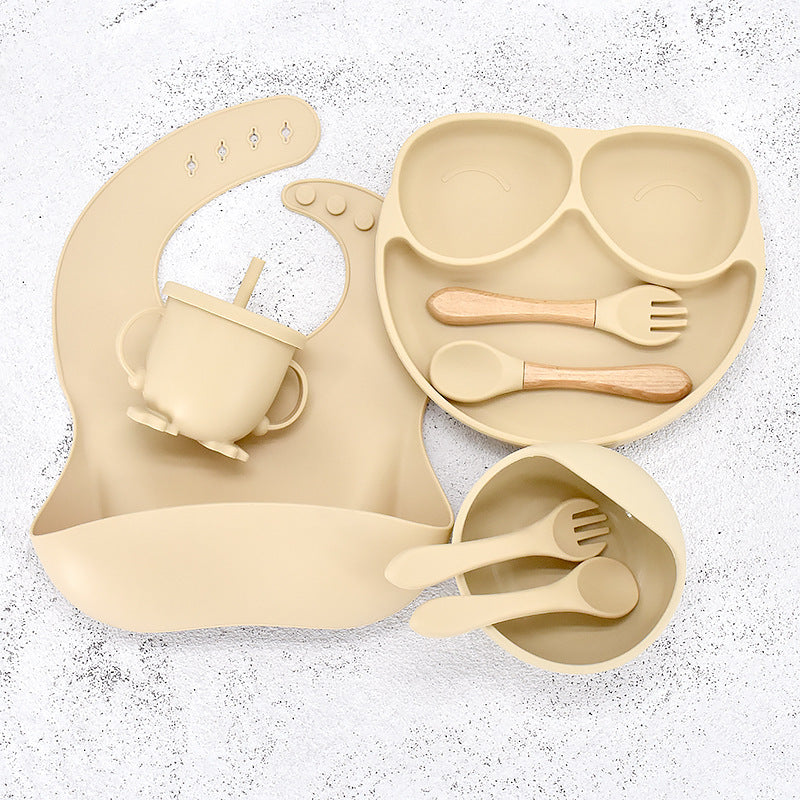Assiette et bol d'apprentissage 11 pièces pour bébé