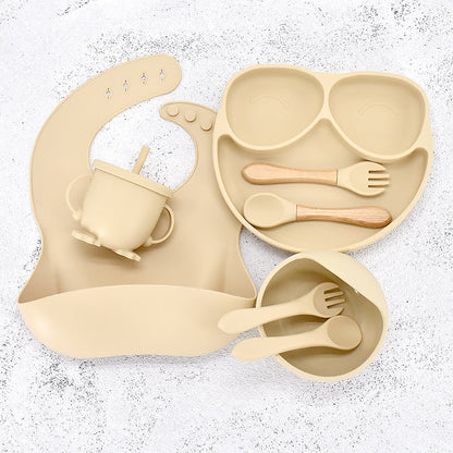 Assiette et bol d'apprentissage 11 pièces pour bébé